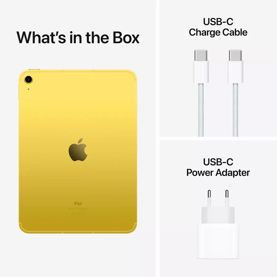 iPad 10.9 10 Gen, 64 GB Wi-Fi+4G 2022, Yellow — Image №8