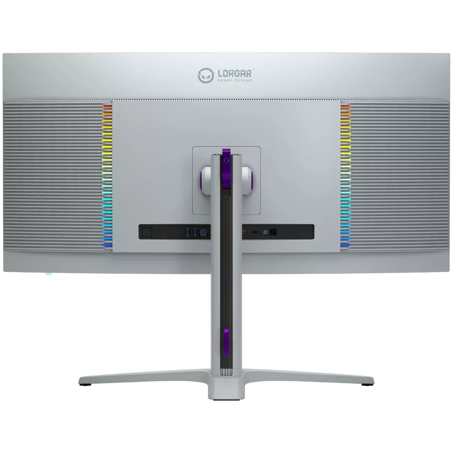 LORGAR Monitor LCD (34", 3440x1440, VA) Black/Milky Gray — Image №5