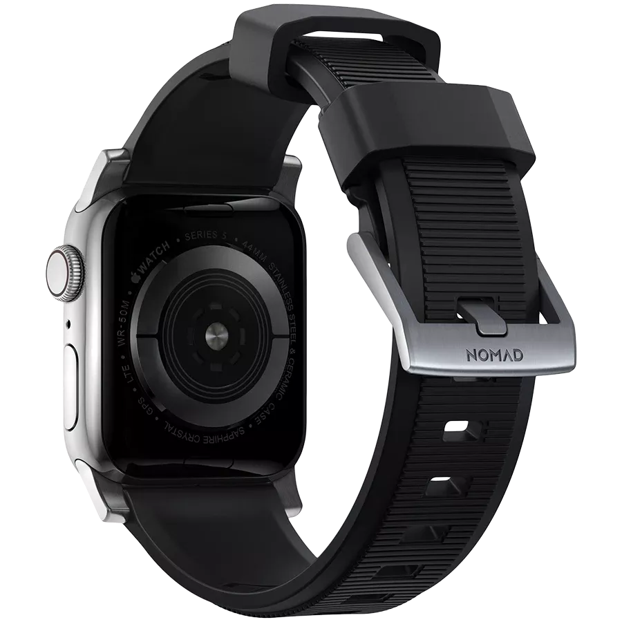 Ζώνη NOMAD Rugged Strap V.2 Για Apple Watch 44/42 Μαύρο (NM1A41SN00) — Εικών №2