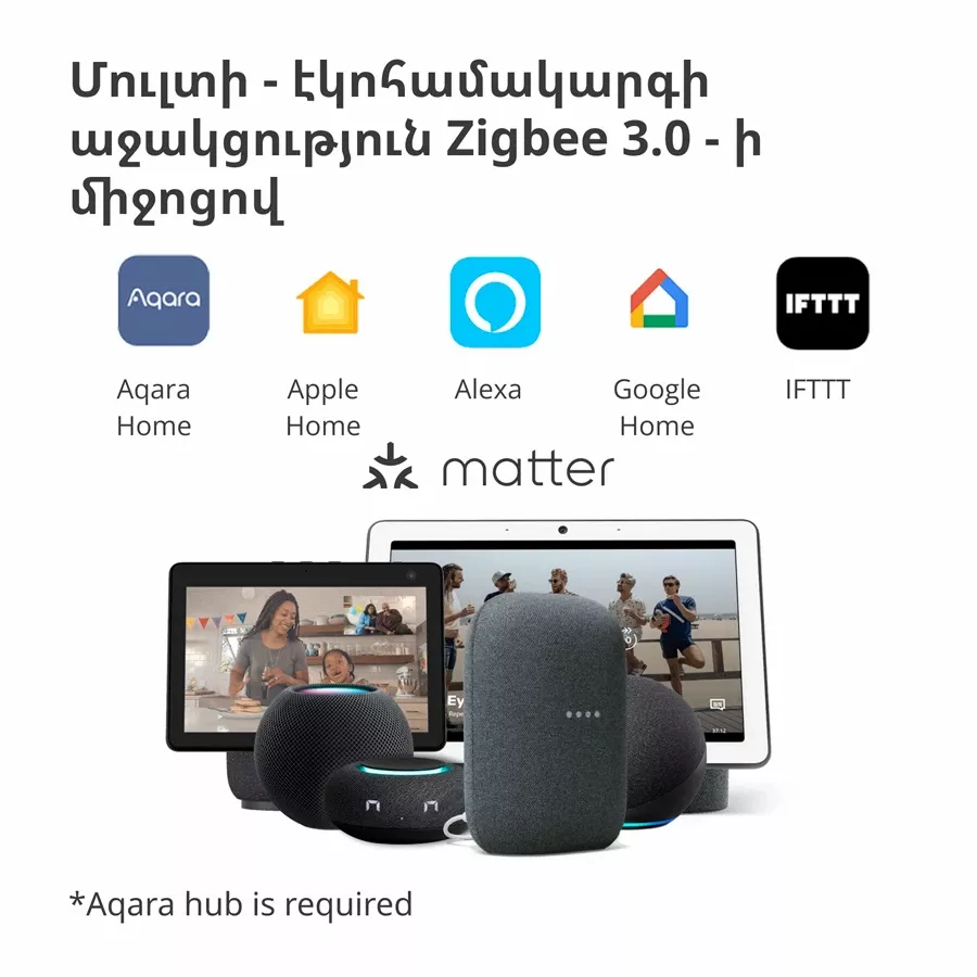 Security - Surveillance Indoor Camera AQARA (, Wi-Fi) Սև — image №4