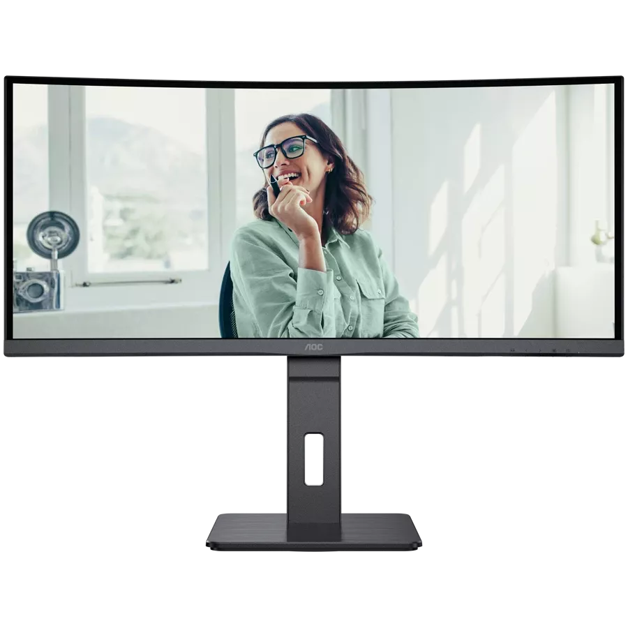 AOC LED-монитор (34", 3440x1440, VA) Чёрный — Image №1
