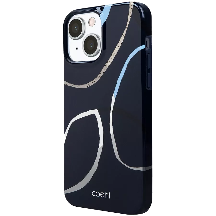 UNIQ Case Coehl Valley, Deep Navy for iPhone 13 — Image №1