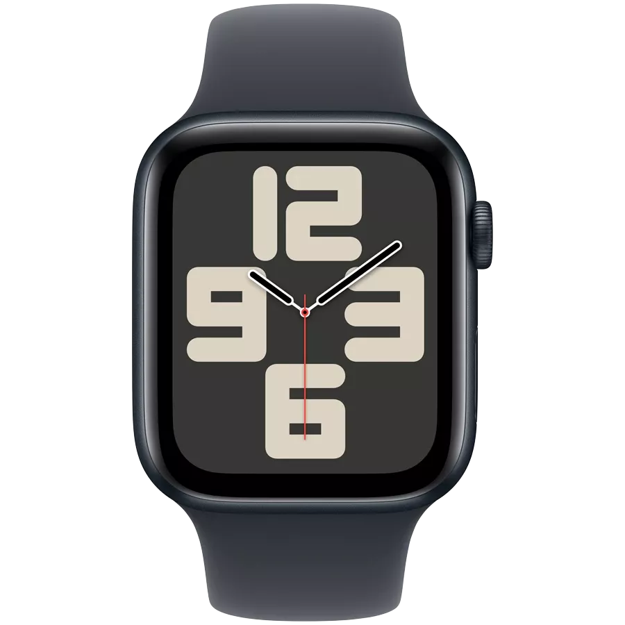Apple Watch SE GPS Gen.2 (2024)  Midnight Sport Band, S/M, 40mm, Midnight — Image №2
