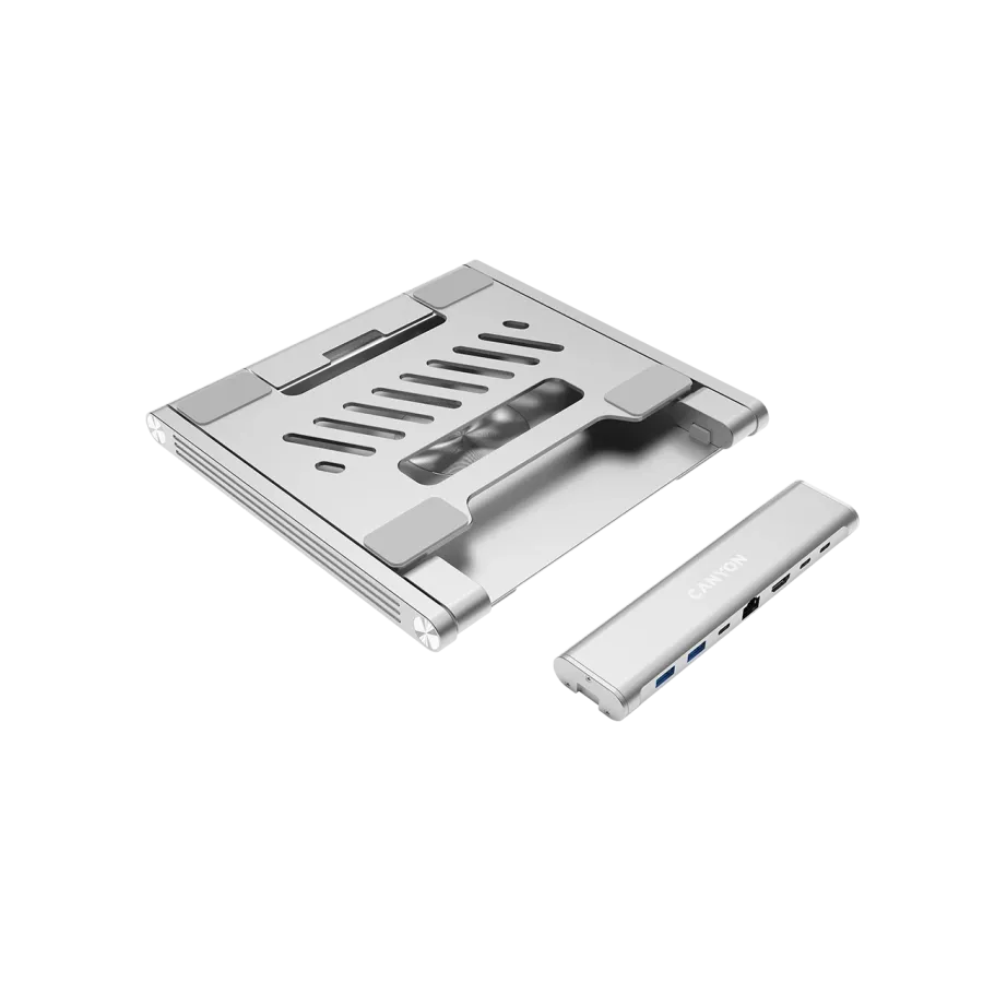 CANYON Laptop Stand with Hub Gray — Image №2 CANYON Laptop Stand with Hub Gray — Image №2