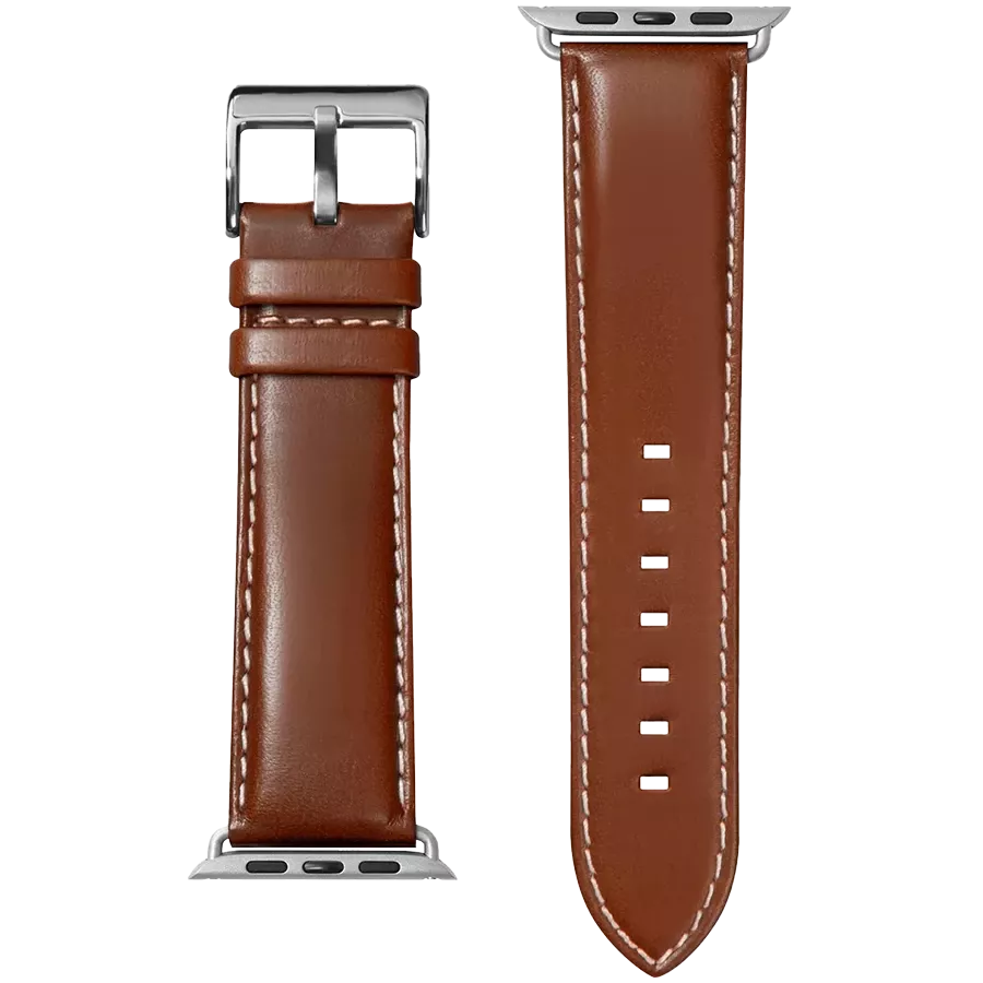 LAUT Oxford Για Apple Watch 38mm Ζώνη Oxford Tobacco Για Apple Watch 38/40/41 mm — Εικών №2