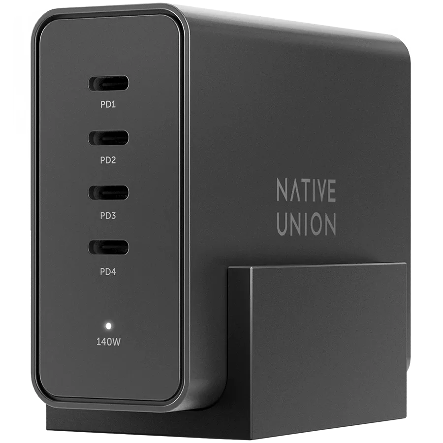 Адаптер питания NATIVE UNION 4*USB-C, 140 Вт — image №1