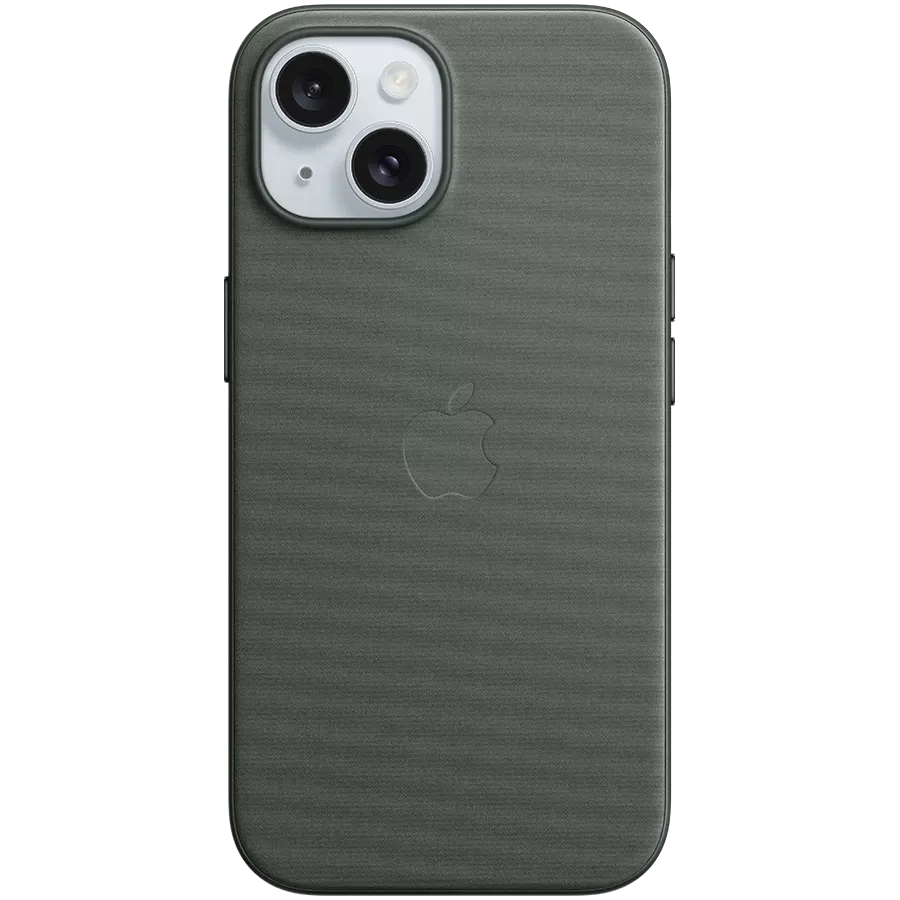 Case APPLE FineWoven Case with MagSafe Evergreen for iPhone 15 — Image №1