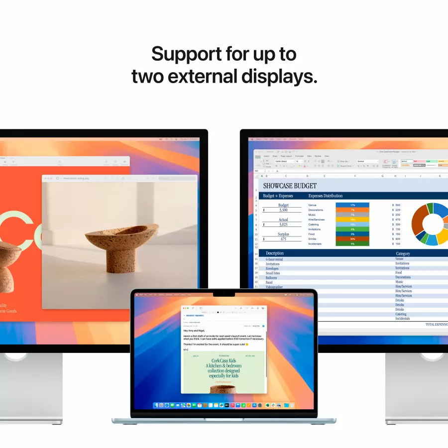 MacBook Air 13.6"  Apple M4 (10C CPU/8C GPU), 16 GB, 256 GB, Sky Blue — Image №11