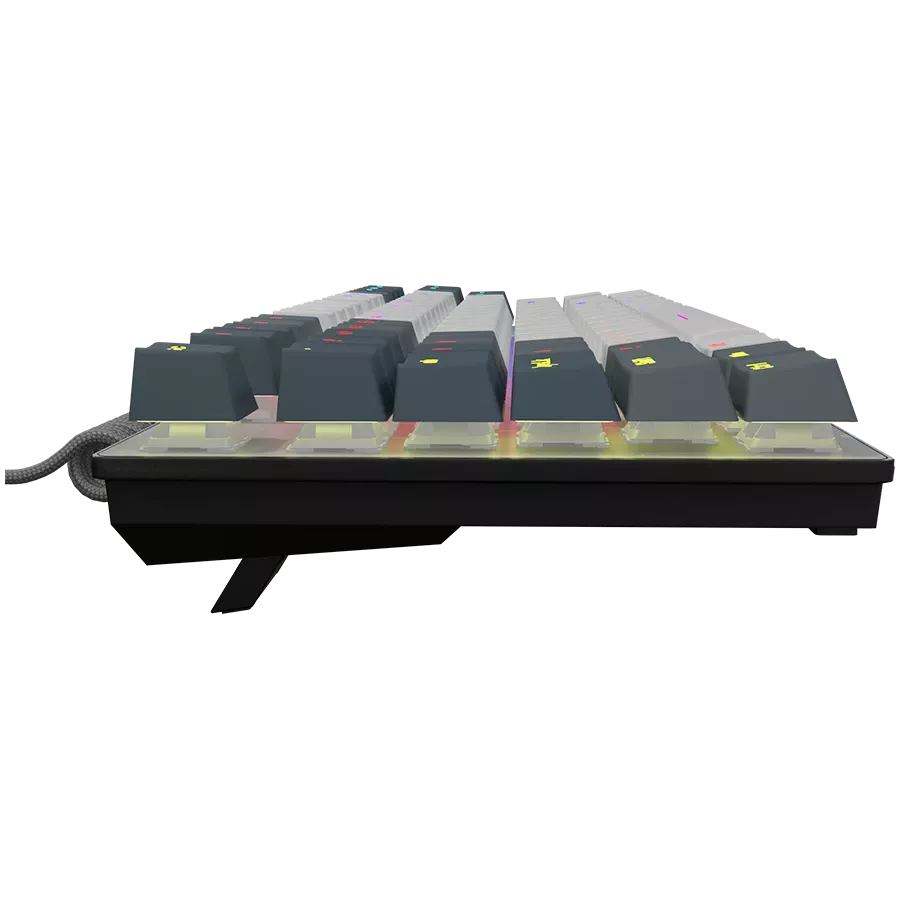 LORGAR Azar 514 TKL Gaming Keyboard, Wired, White, EN — Image №5