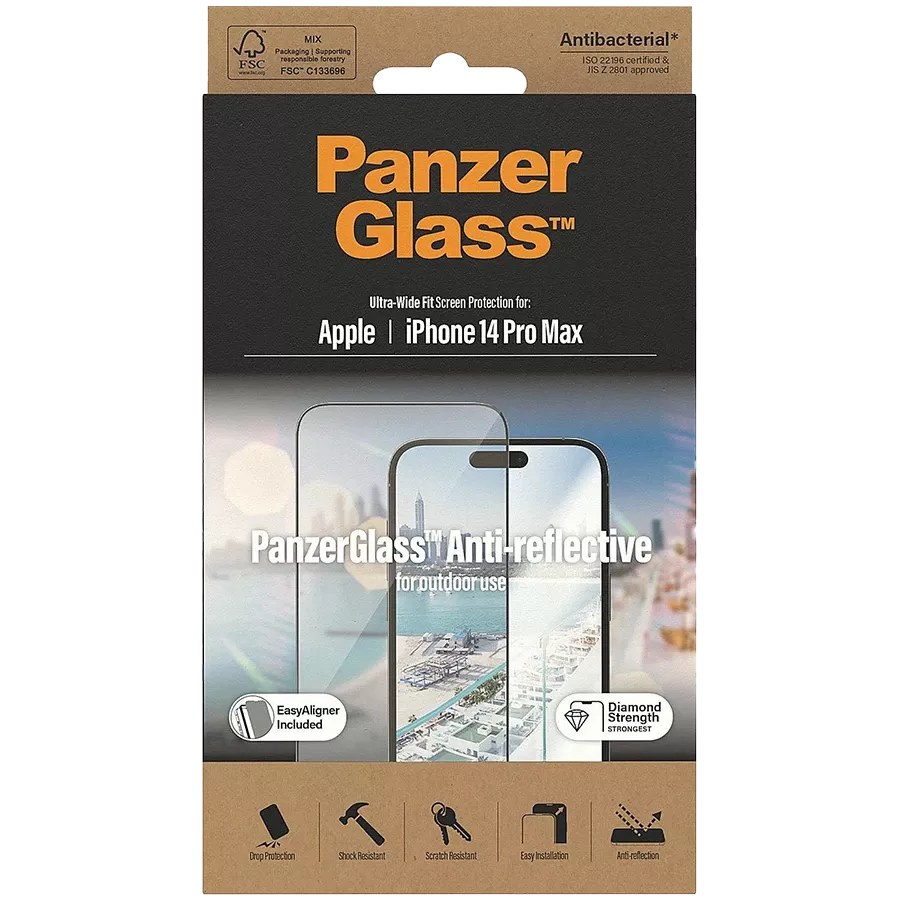 Γυαλί ασφαλείας PANZERGLASS for iPhone 14 Pro Max (2774) — Εικών №1