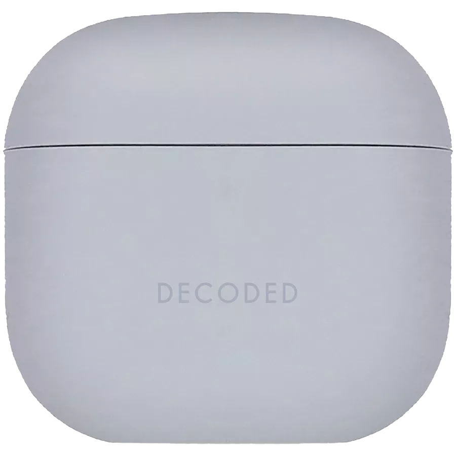 Чехол DECODED Aircase для AirPods (Gen. 4), Серый — image №2