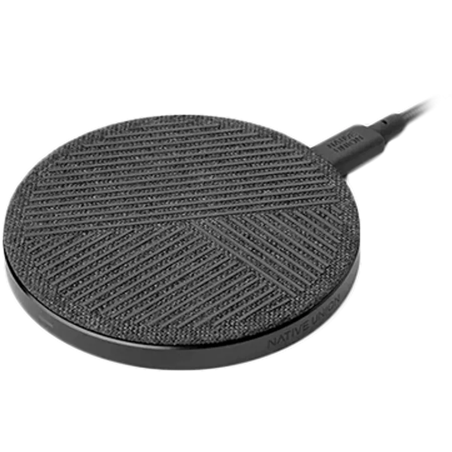 Беспроводное зарядное устройство NATIVE UNION Drop Charge Pad, 10 Вт, Серый — image №1