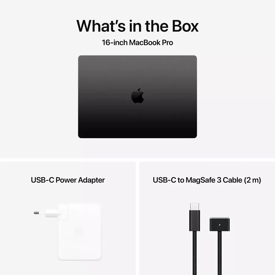 MacBook Pro 16.2"  M4 Pro (14C CPU/20C GPU), 24 GB, 512 GB, Space Black — Image №8