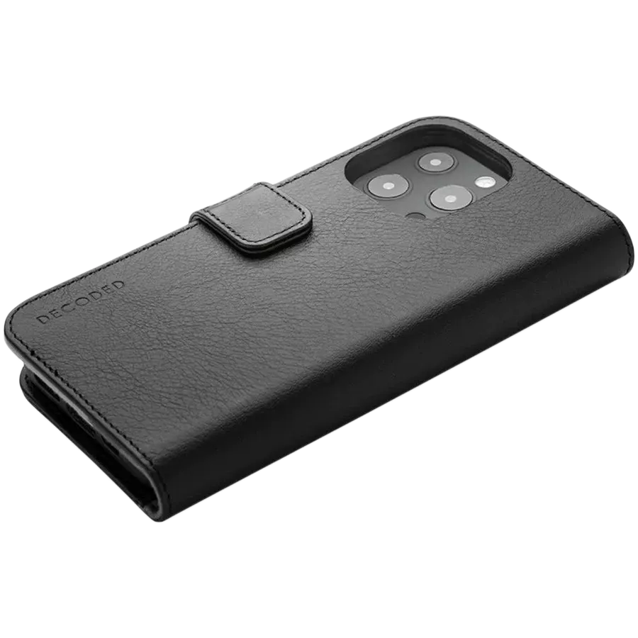DECODED Wallet Detachable Wallet , Noir Black for iPhone 13 Pro — Image №4
