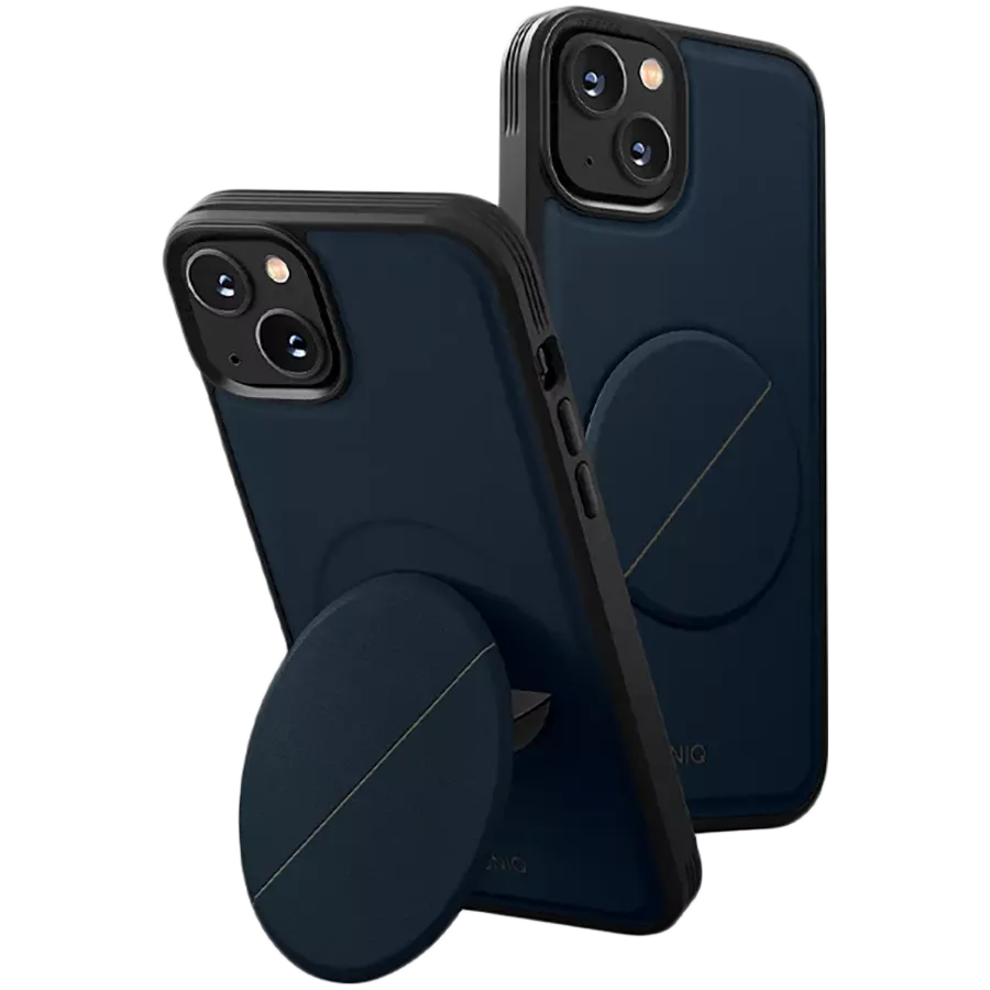 Чехол UNIQ Novo Морской голубой для iPhone 14 Plus купить: цена  IP6.7M(2022)-NOVOBLU, рассрочка - iSpace