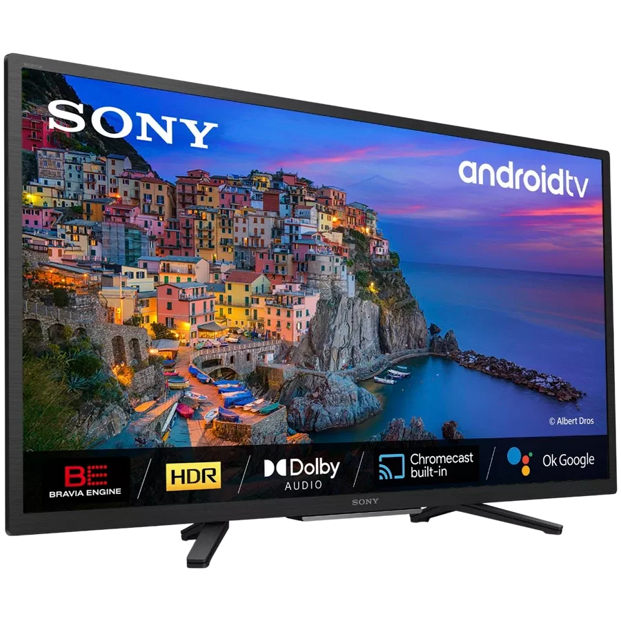 SONY Smart TV, LED, 32", [HD Ready/Direct LED], Black — Image №2