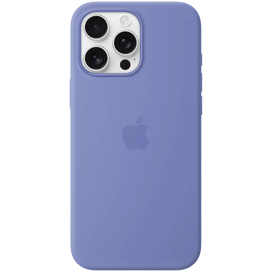 APPLE Чохол силіконовий з MagSafe Periwinkle для iPhone 16 Pro Max — Зображення №1