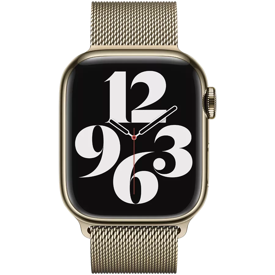 Ремешок APPLE 41мм Milanese Loop, Золотой — image №3