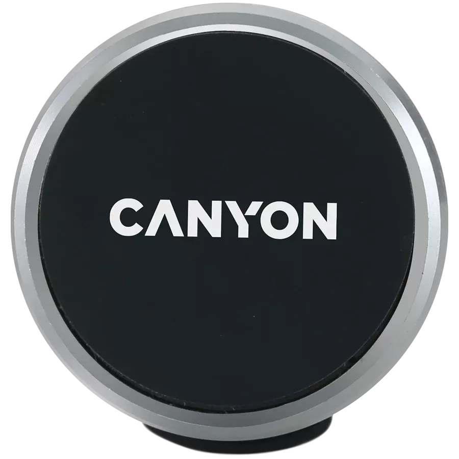 Автодержатель для телефона магнитный CANYON Black (CNE-CCHM4) — Изображение №1