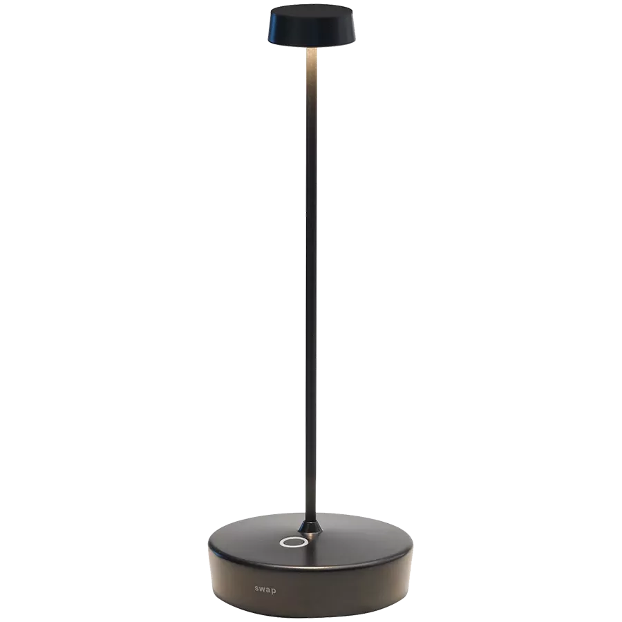 ZAFFERANO SWAP TABLE LAMP 100x290mm. MATT BLACK 2.0W LED 112/120/127 lm. — Image №1