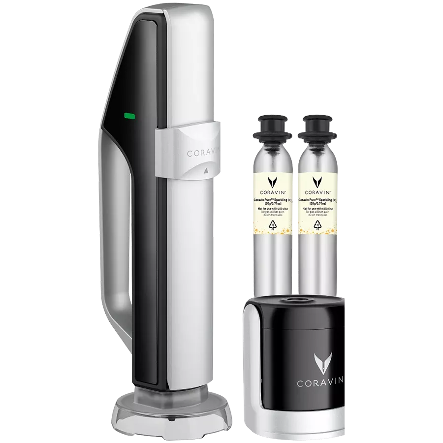 CORAVIN Sparkling Wine Preservation System, Black/Silver — Image №1