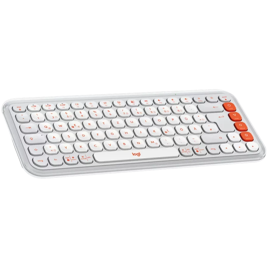 Клавиатура LOGITECH POP ICON COMBO OFF WHITE — Изображение №3