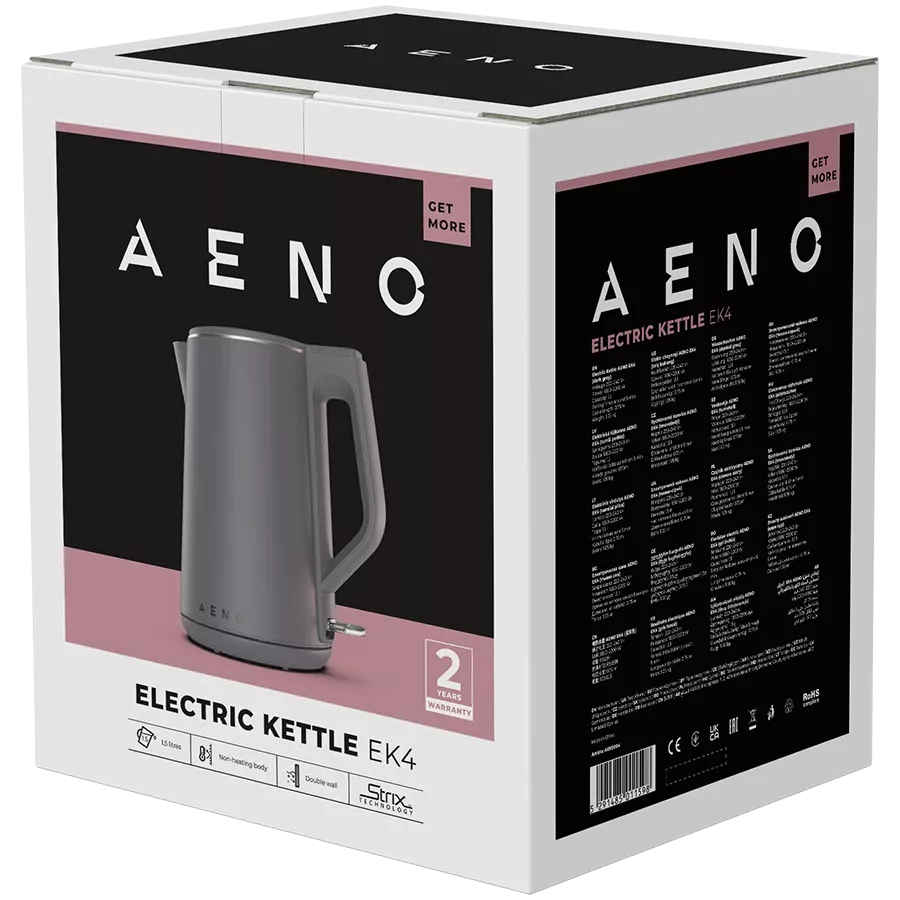 AENO EK4 Kettles (1.5 L), Dark Gray — Image №5