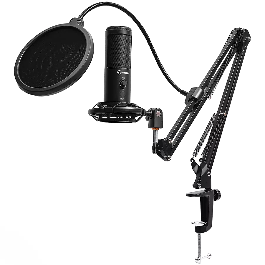 LORGAR Gaming Microphone Voicer 931, Wired, Black — Image №1