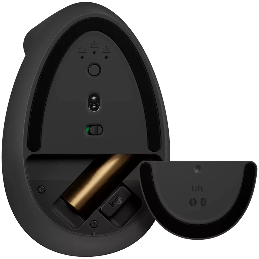 LOGITECH LIFT Left Vertical Ergonomic Ποντίκι, Ασύρματο, Graphite Black — Εικών №5