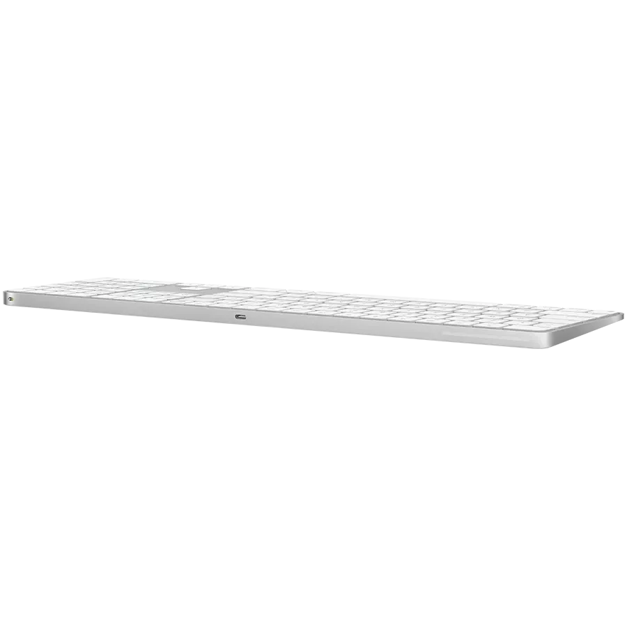 Клавіатура Apple Magic Keyboard with Touch ID UA Bluetooth/USB White — Зображення №3