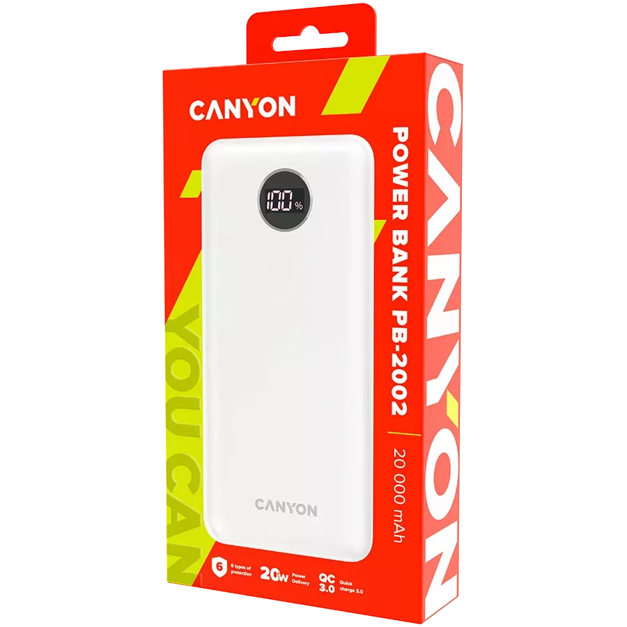 Power Bank CANYON PB-2002 — სურათი №4