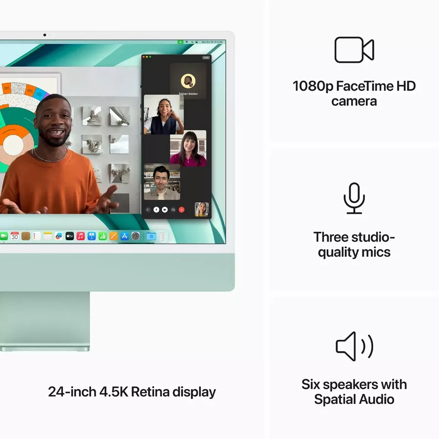 iMac 24" Retina 4.5K, Apple M3, 8 GB, 512 GB SSD — Image №5