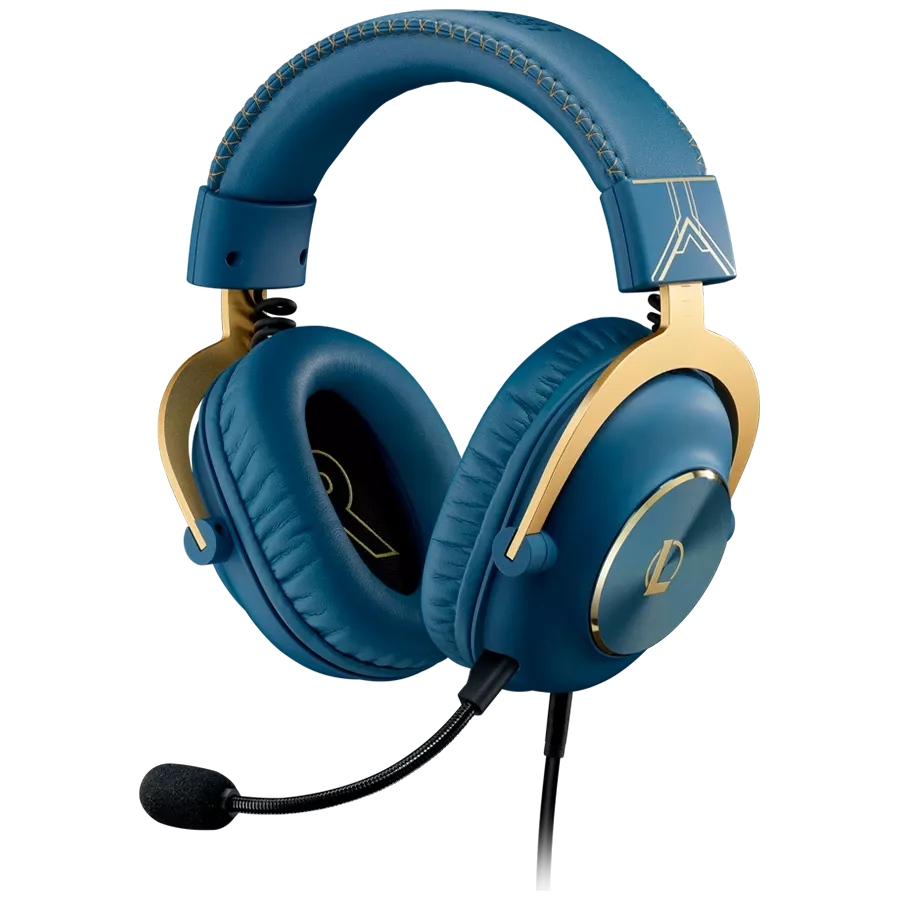 Gaming Headset LOGITECH G Pro X with Microphone, Black — Image №1