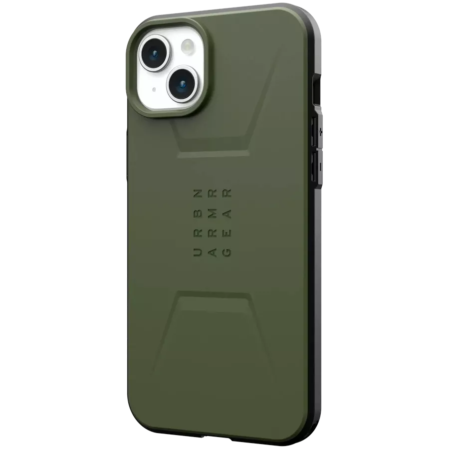 Чехол UAG с Magsafe для Apple iPhone 15 Plus Civilian, Olive Drab (114306117272) — Изображение №2