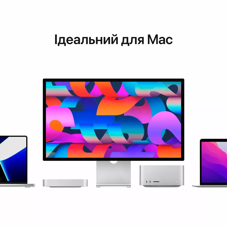 Монітор 27" Apple Studio Display - Standard Glass - VESA Mount Adapter (Stand not included) (MYJH3GU/A) — Зображення №8