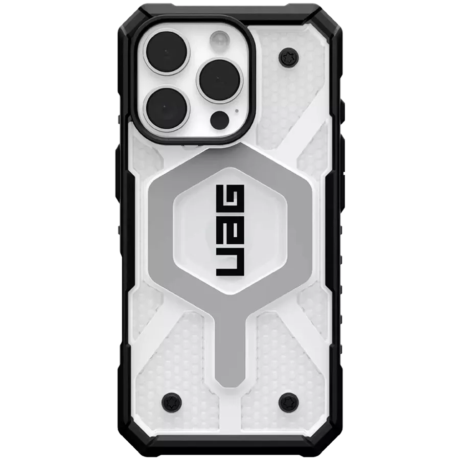 Чехол UAG Pathfinder с MagSafe для iPhone 16 Pro, Лёд — image №1