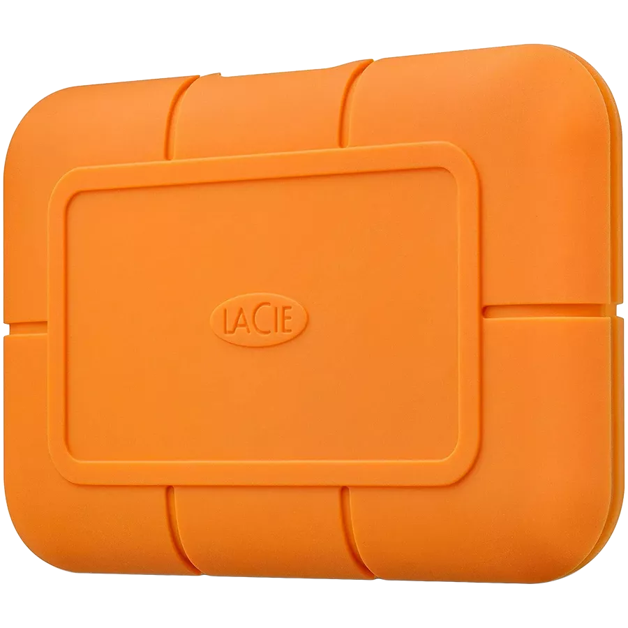 Внешний SSD Lacie Rugged Mini v3, 4 ТБ, Type-C, оранжевый — image №1