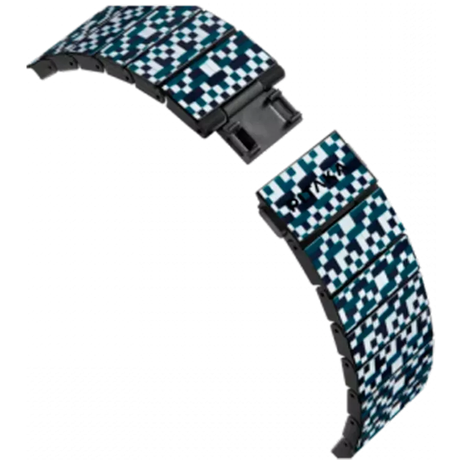Band PITAKA Dreamland ChromaCarbon Band Mosaic for Apple Watch — Image №1