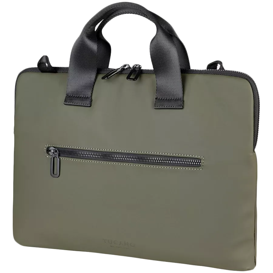 TUCANO Сумка GOMMO  Военный зеленая для ноутбуков до 14"/MacBook Pro 14 — image №3