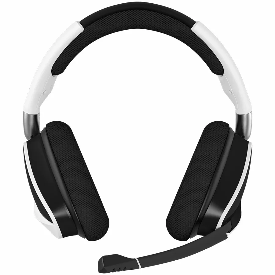 Беспроводные наушники CORSAIR GAMING VOID RGB ELITE, Чёрный/Белый — Изображение №1
