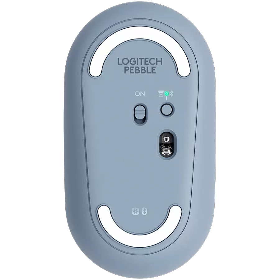LOGITECH M350 Ποντίκι, Ασύρματο, Μπλε Γκρι — Εικών №4