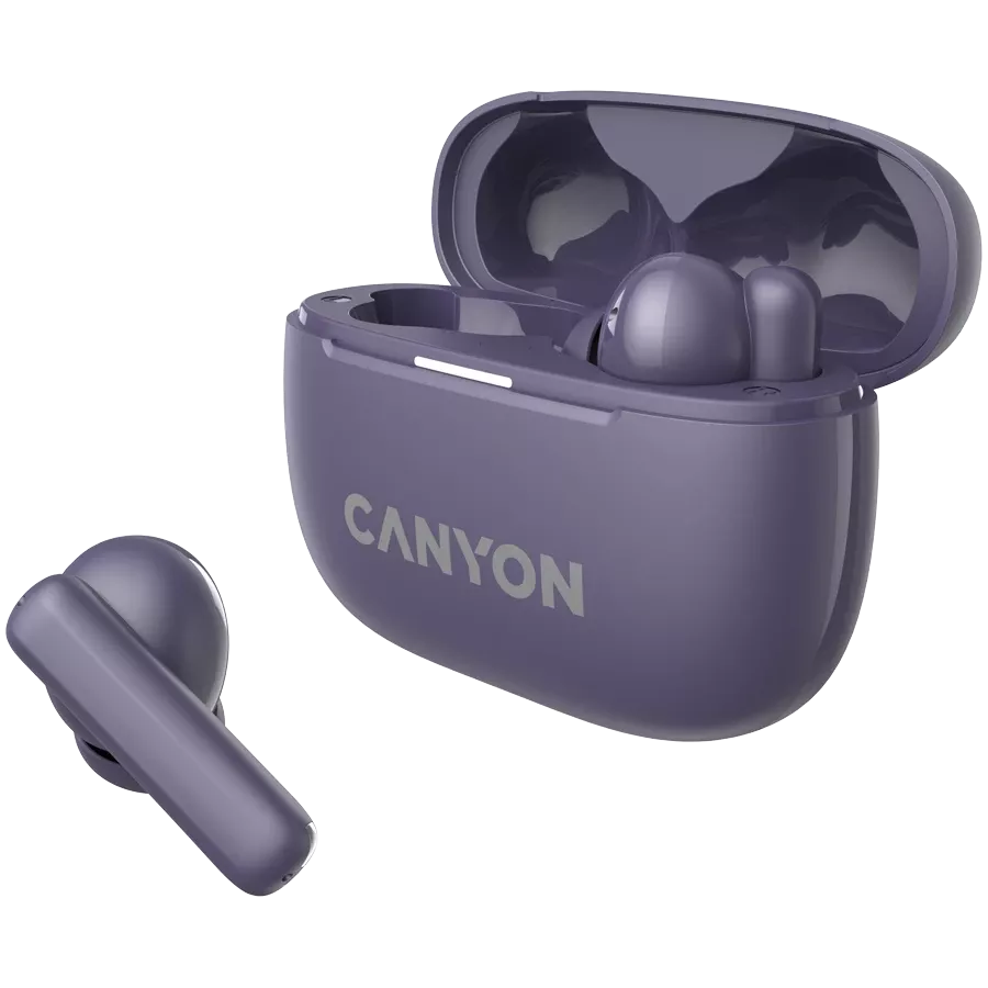 CANYON TWS-10 {Бездротове} Гарнітура, Фіолетовий — Зображення №3