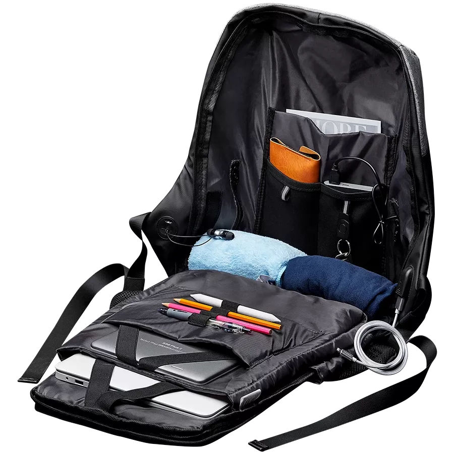 Backpack CANYON BP-G9  Black/Dark Gray for MacBook Pro 15 — Image №5