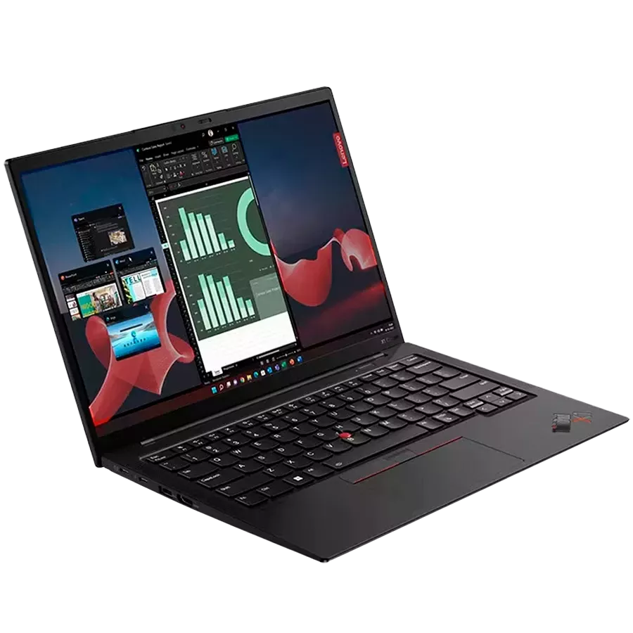 Ноутбук LENOVO ThinkPad X1 Carbon G12 14" (2880x1800 120Гц), Core Ultra 7 155U, 32 ГБ, Graphics, Чёрный, 1 ТБ — Изображение №2 Ноутбук LENOVO ThinkPad X1 Carbon G12 14" (2880x1800 120Гц), Core Ultra 7 155U, 32 ГБ, Graphics, Чёрный, 1 ТБ — Изображение №2