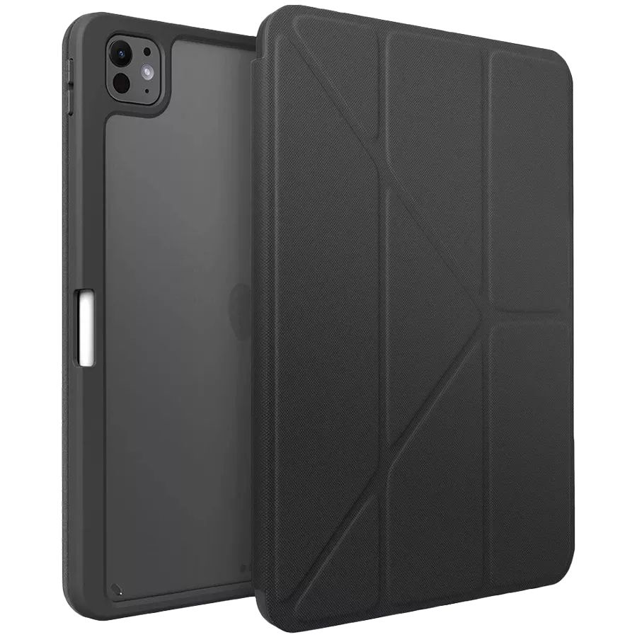 Чехол-книга UNIQ Moven  Серый для iPad Air 13 (M2) — Изображение №1