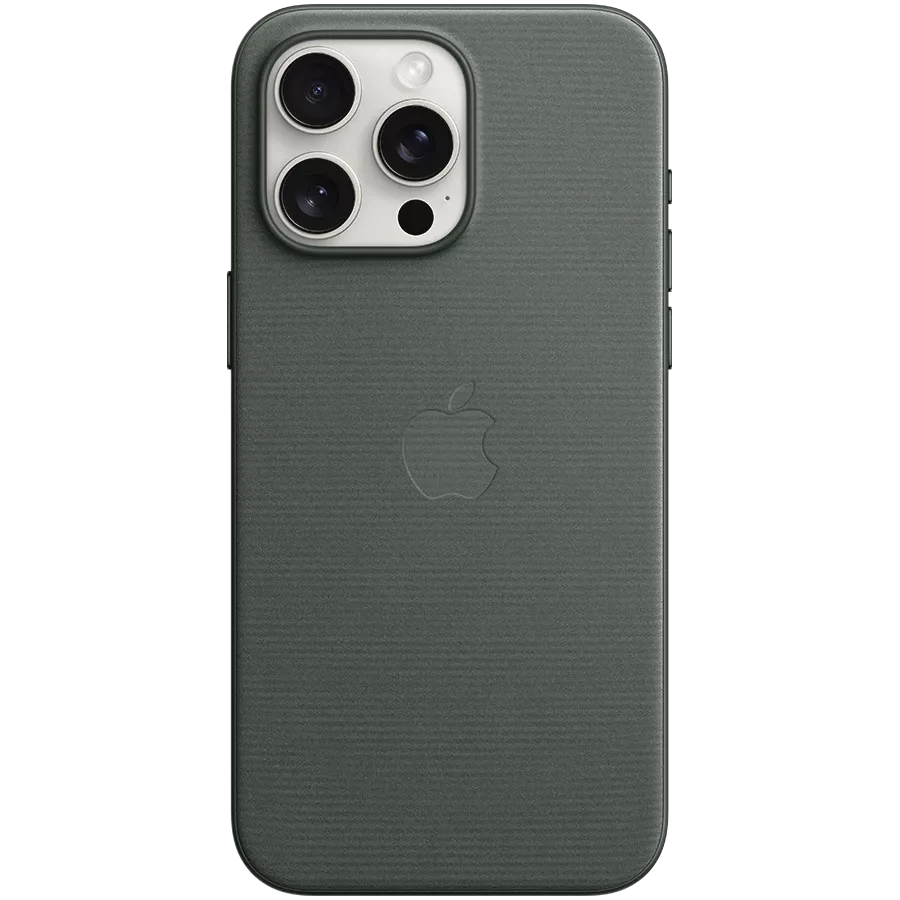 APPLE Θήκη FineWoven Case with MagSafe με MagSafe, Evergreen for iPhone 15 Pro Max — Εικών №1