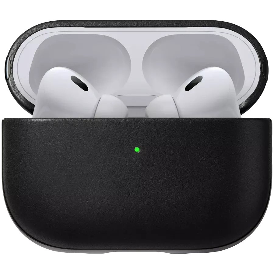 NOMAD Case Leather Case  Black for AirPods Pro (Gen2) — Image №1