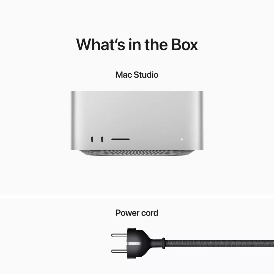 Mac Studio M2 Ultra (24C CPU 60C GPU), 64GB, 1TB SSD, Silver — Image №7