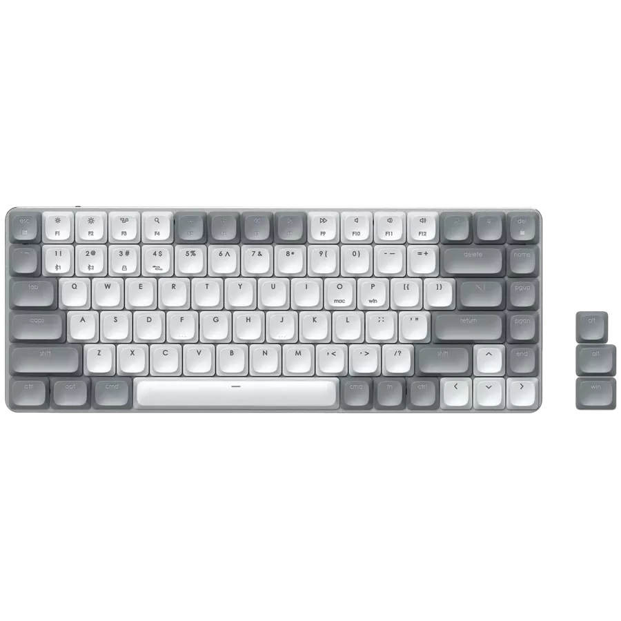 Беспроводная клавиатура SATECHI с подсветкой SM1 Slim Mechanical Backlit Bluetooth, Light (ST-KSM1LT-EN) — Изображение №3