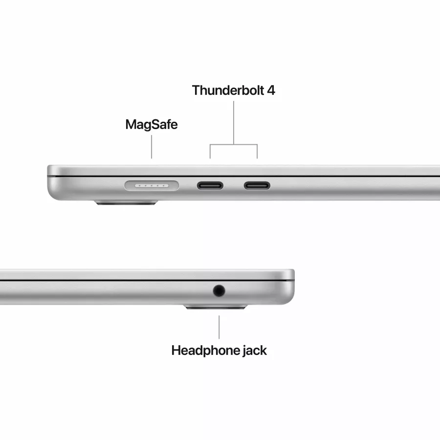 Apple MacBook Air 15.3"  Apple M4 (10C CPU/10C GPU), 24 GB, 512 GB, Silver, 2025 — Image №7